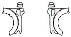 Full Fender and Mirror Kit pattern for the 2017 Ford F-150