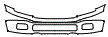 Bumper Kit pattern for the 2018 Ford F-150