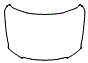 Full Hood Kit pattern for the 2015 Ford F-150