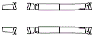 Rocker Panel Kit pattern for the 2018 Ford F-150