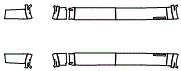 Rocker Panel Kit pattern for the 2018 Ford F-150