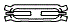 Grille Kit pattern for the 2021 Ford F-150