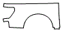 Outer Bed Panel Kit pattern for the 2026 Ford F-150