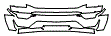 Bumper Kit pattern for the 2021 Ford F-150