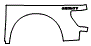 Outer Bed Panel Kit pattern for the 2021 Ford F-150