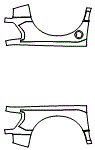 Outer Bed Panel Kit pattern for the 2021 Ford F-150