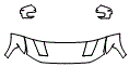 Hood, Fender and Mirror Kit pattern for the 2021 Ford F-150