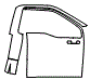 Door and A-Pillar Kit pattern for the 2026 Ford F-150