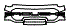 Grille Kit pattern for the 2021 Ford F-150