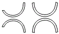 Fender Flare Kit pattern for the 2021 Ford F-150