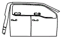 Door Kit pattern for the 2025 Ford F-150 Lightning