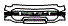 Grille Kit pattern for the 2021 Ford F-150