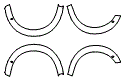 Fender Flare Kit pattern for the 2021 Ford F-150