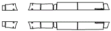 Rocker Panel Kit pattern for the 2017 Ford F-450