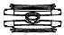 Grille Kit pattern for the 2019 Ford F-250