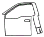 Door and A-Pillar Kit pattern for the 2017 Ford F-450