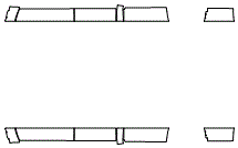 Rocker Panel Kit pattern for the 2016 Ford F-250