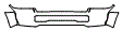 Bumper Kit pattern for the 2019 Ford F-250