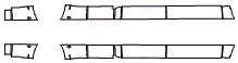 Rocker Panel Kit pattern for the 2022 Ford F-350
