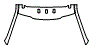 Roof and A-Pillar Kit pattern for the 2021 Ford F-250