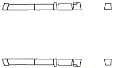 Rocker Panel Kit pattern for the 2013 Ford F-350 Dually