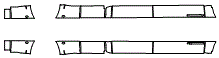 Rocker Panel Kit pattern for the 2022 Ford F-350