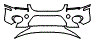 Bumper Kit pattern for the 2010 Ford Transit Connect