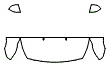 Hood, Fender and Mirror Kit pattern for the 2023 Ford Transit Connect
