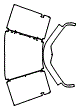 Hood and Grille Kit pattern for the 1932 Ford Roadster