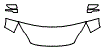Hood, Fender and Mirror Kit pattern for the 2018 Ford C-MAX