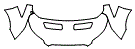 Full Hood and Fender Kit pattern for the 2015 Ford Transit