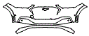 Bumper Kit pattern for the 2021 Ford Mustang Mach-E