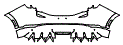 Rear Bumper Kit pattern for the 2026 Ford Mustang Mach-E