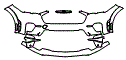 Bumper Kit pattern for the 2026 Ford Mustang Mach-E