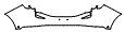 Rear Bumper Kit pattern for the 2026 Ford Mustang Mach-E