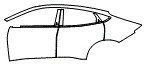 Door and Rear Fender Kit pattern for the 2026 Ford Mustang Mach-E