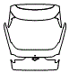 Trunk Lid Kit pattern for the 2026 Ford Mustang Mach-E
