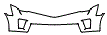 Lower Bumper Kit pattern for the 2015 Chevrolet Camaro