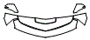Hood, Fender, Mirror and Upper Bumper Kit pattern for the 2015 Chevrolet Camaro