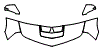 Hood, Fender and Mirror Kit pattern for the 2015 Chevrolet Camaro