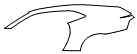 Rear Fender Kit pattern for the 2015 Chevrolet Camaro