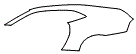Rear Fender Kit pattern for the 2015 Chevrolet Camaro