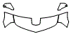Hood, Fender and Mirror Kit pattern for the 2015 Chevrolet Camaro