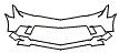Bumper Kit pattern for the 2015 Chevrolet Camaro