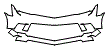 Bumper Kit pattern for the 2015 Chevrolet Camaro