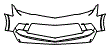 Bumper Kit pattern for the 2015 Chevrolet Camaro