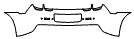 Rear Bumper Kit pattern for the 2010 Chevrolet Camaro