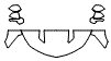 Hood, Fender and Mirror Kit pattern for the 2018 Chevrolet Camaro