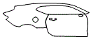 Rear Fender and Door Kit pattern for the 2024 Chevrolet Camaro