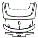 Trunk Lid Kit pattern for the 2024 Chevrolet Camaro